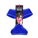 X-Small Blue Nylon Reflective Dog Harness